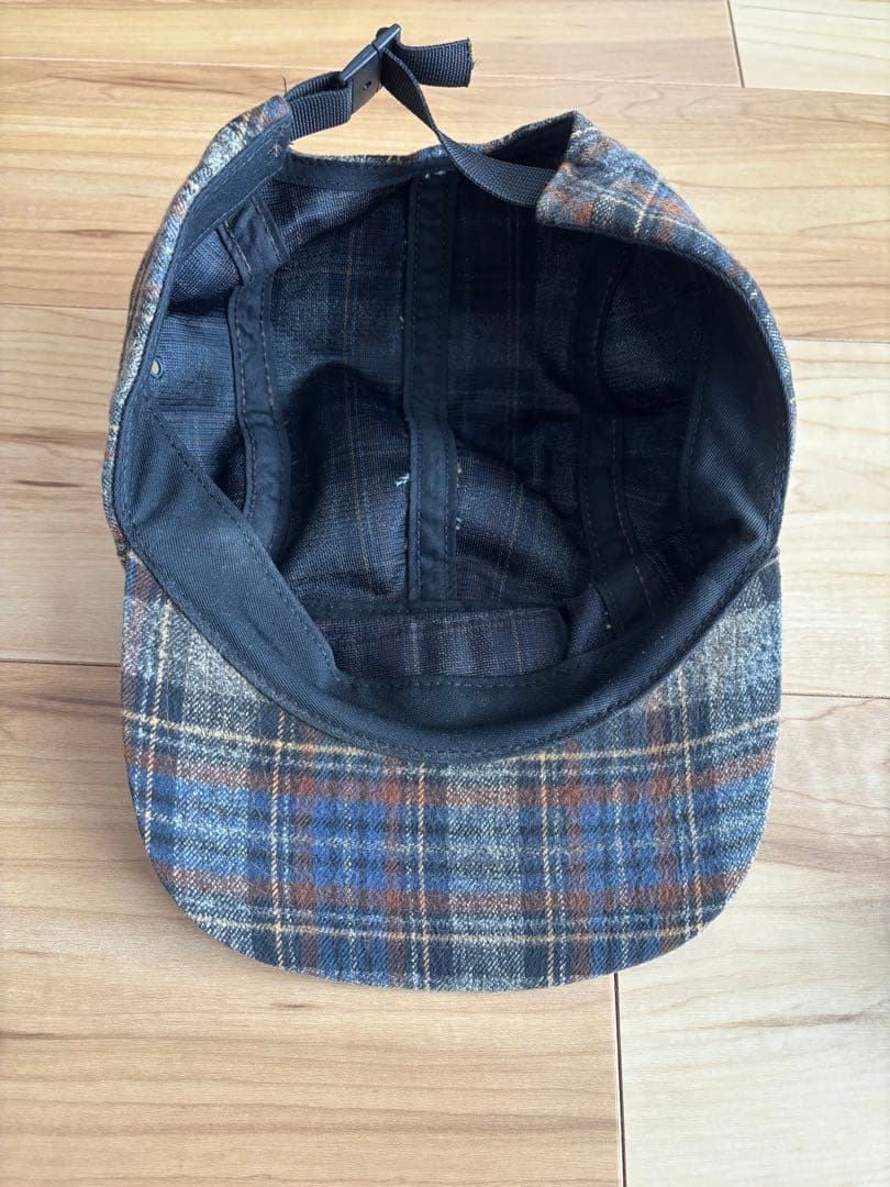 元すき家店員　Supreme Camp Cap チェック　シュプリーム