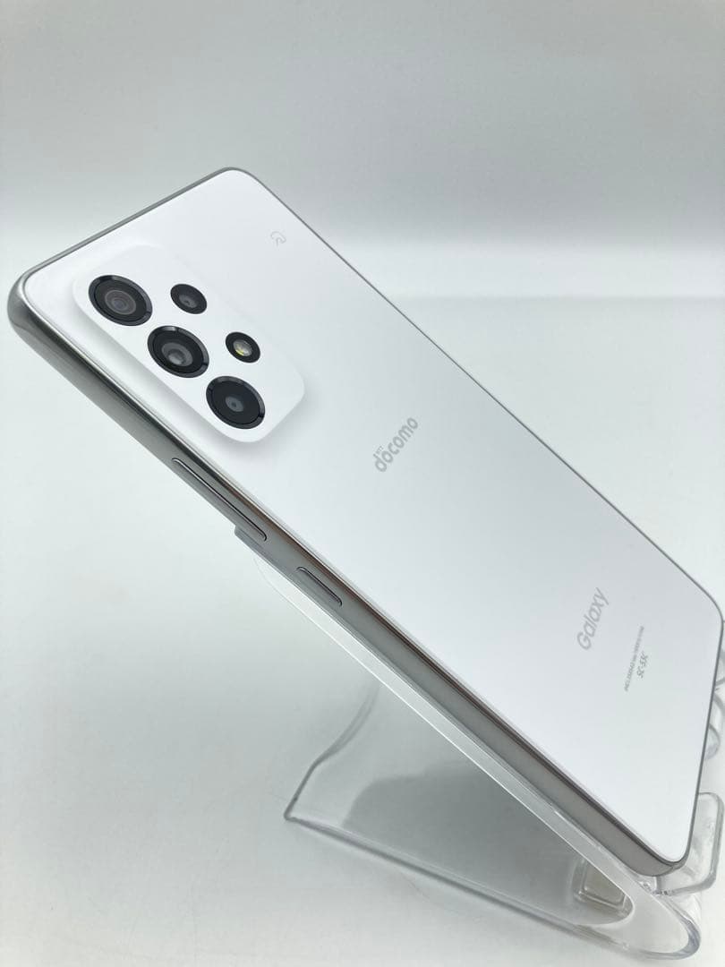 【美品】docomo Galaxy A53 5G SC-53C オーサムホワイト