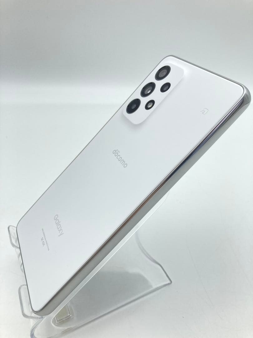 【美品】docomo Galaxy A53 5G SC-53C オーサムホワイト