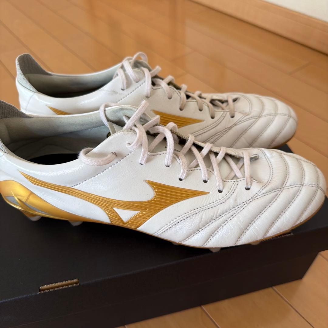 モレリアNEO4 JAPAN 26.0cm 白×ゴールド