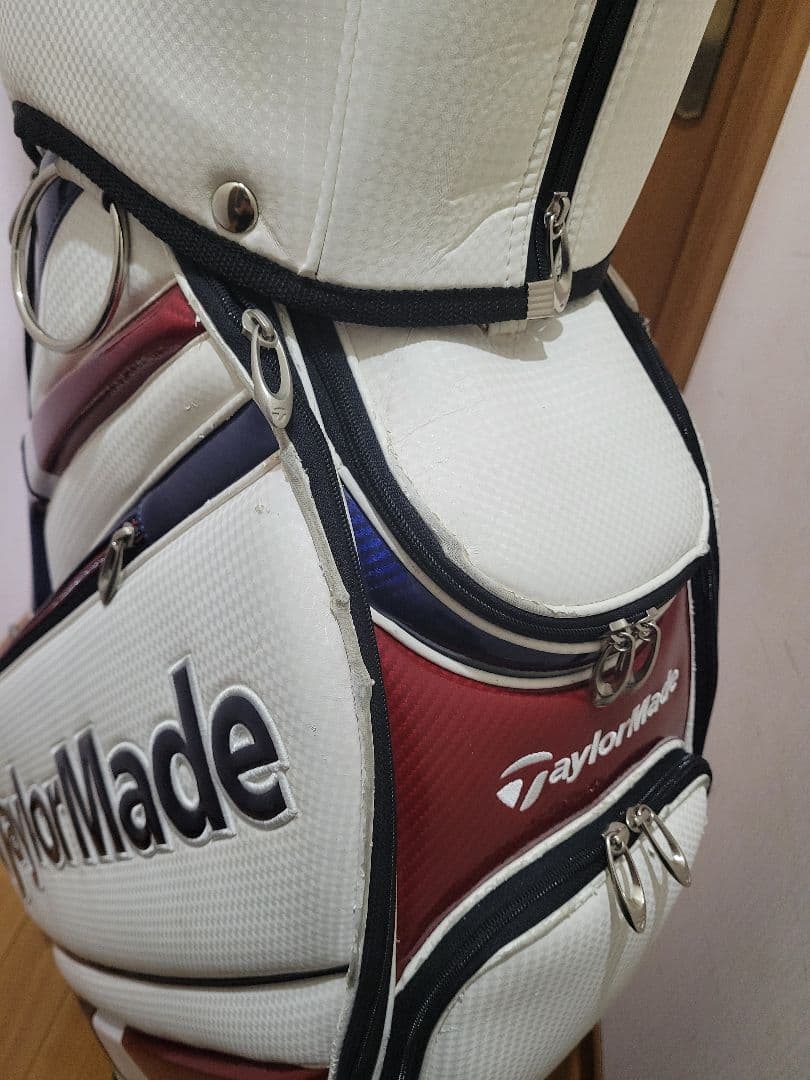 TaylorMade ツアーバック キャディバッグ トリコロール おまけ付き