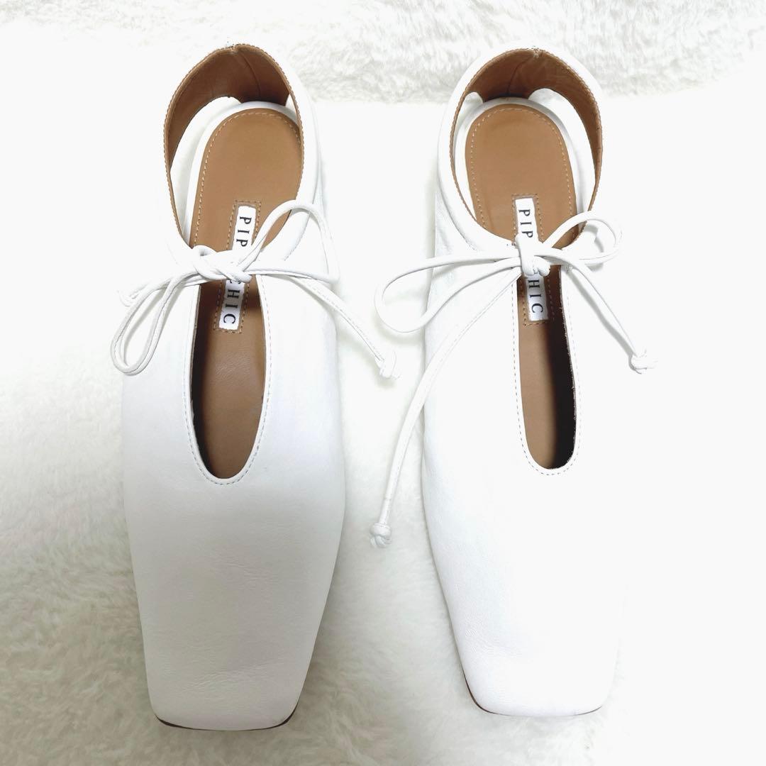 [美品]PIPPICHIC ピッピシック AMBER COCO フラットシューズ