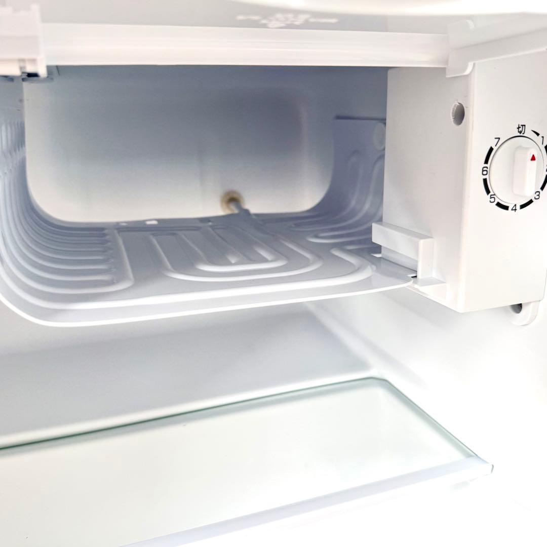 アイリスプラザ 冷凍庫 PRC-B051D-W ホワイト 1ドア 46L