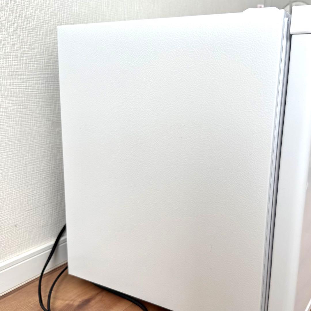 アイリスプラザ 冷凍庫 PRC-B051D-W ホワイト 1ドア 46L