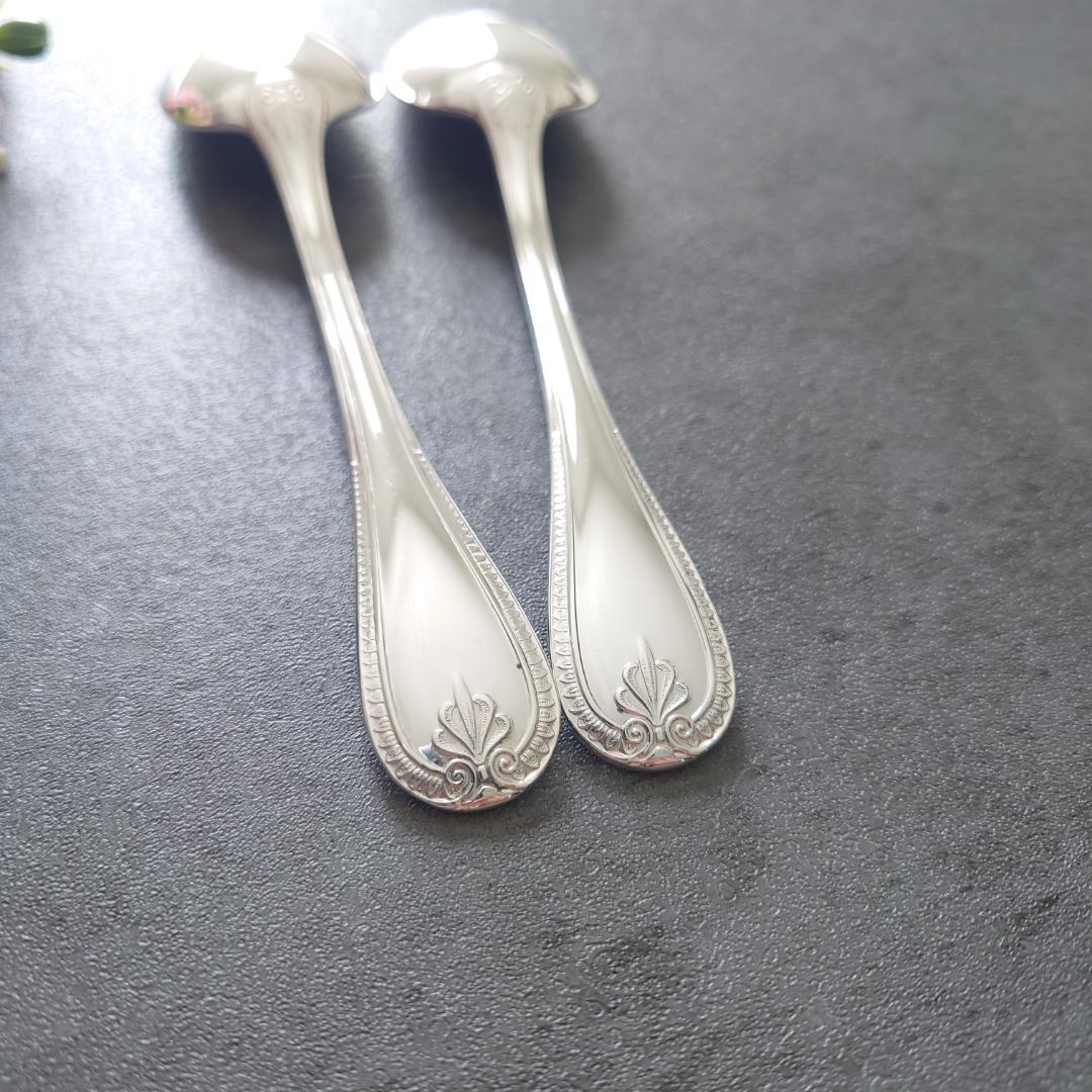 美品 クリストフル マルメゾン ティースプーン 2点