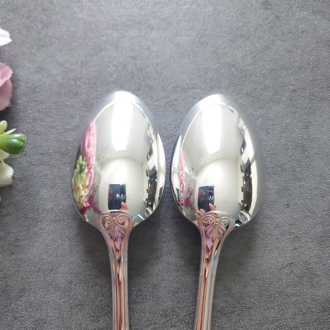 美品 クリストフル マルメゾン ティースプーン 2点