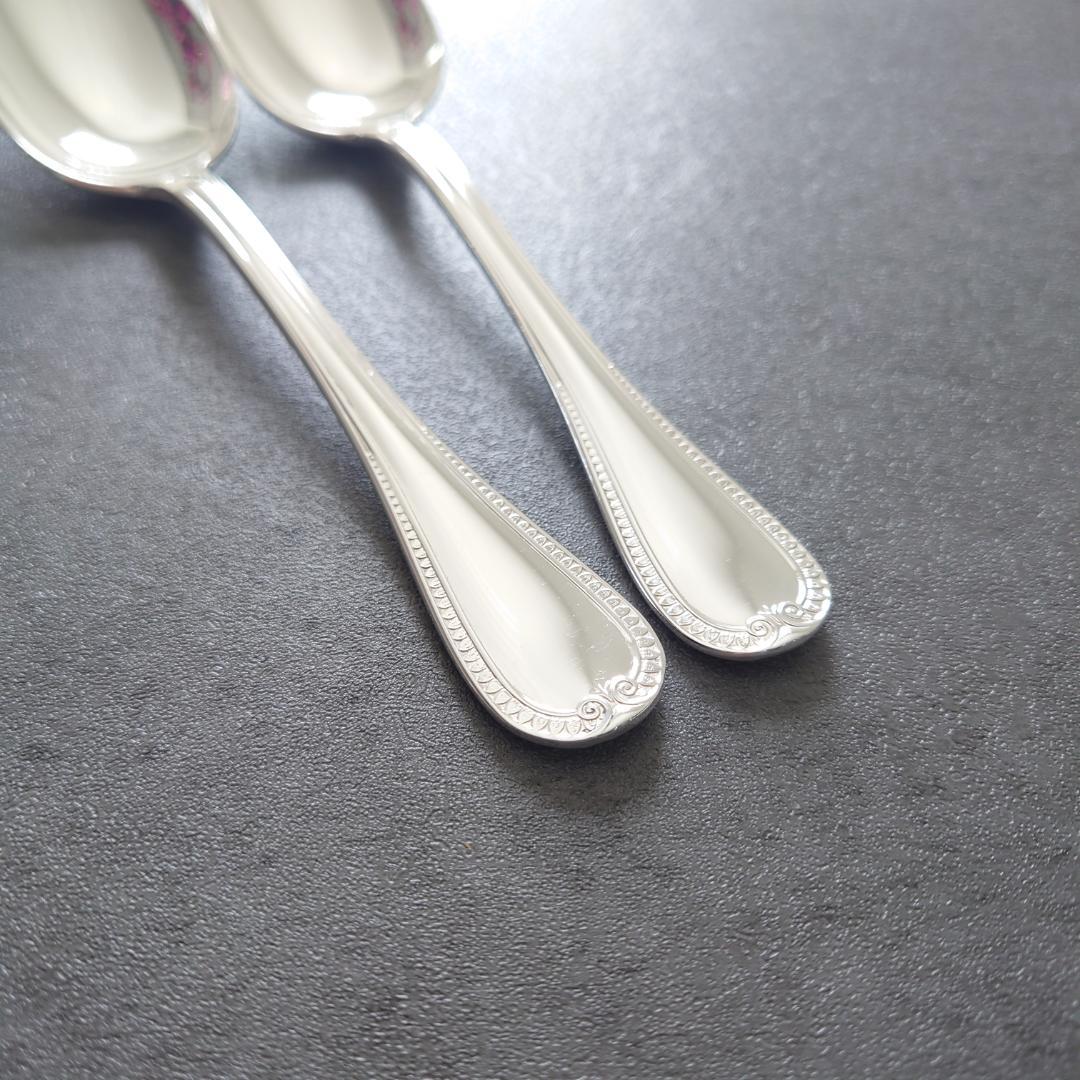 美品 クリストフル マルメゾン ティースプーン 2点