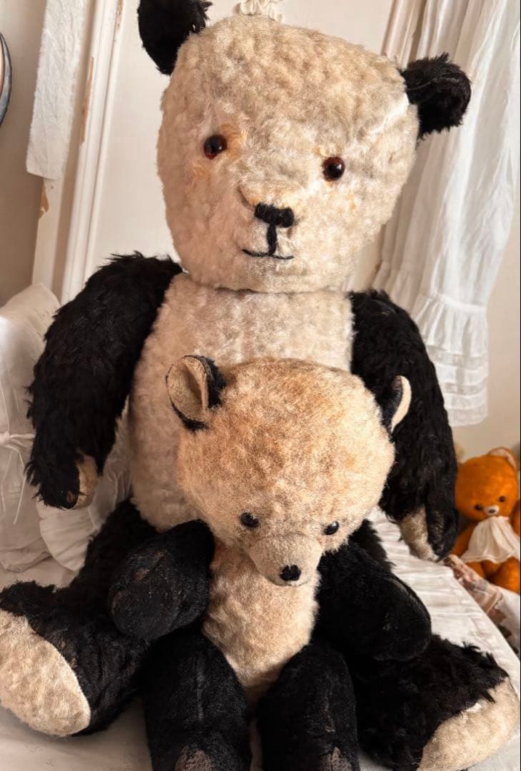 専用　DDRベア パンダベア　アンティークベア　ヴィンテージベア