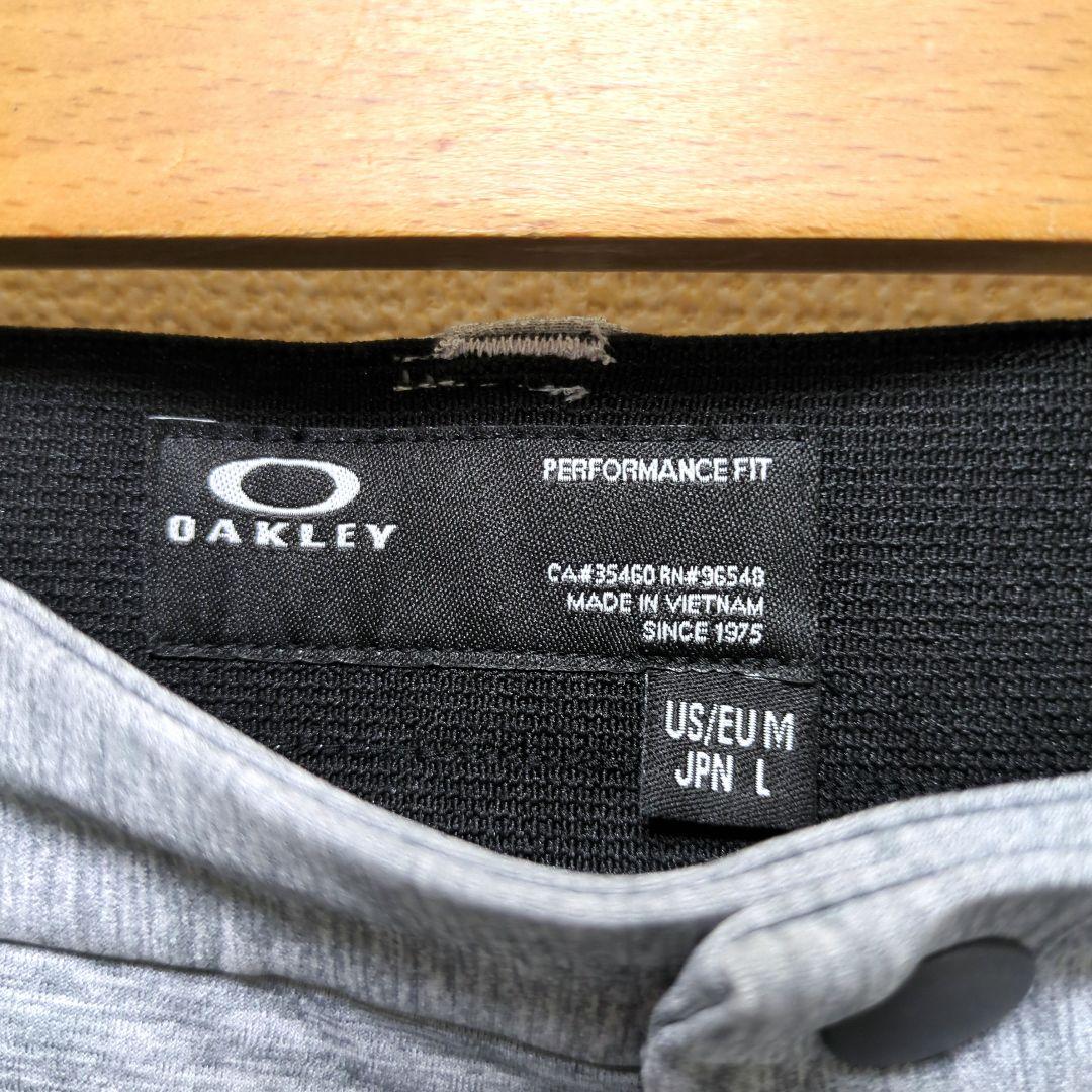 Oakley オークリー ゴルフウェア セットアップ スカル グレー L