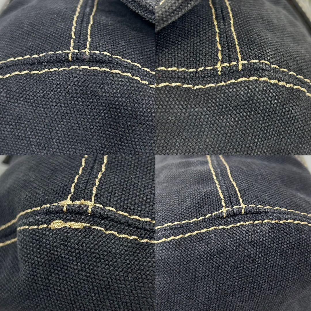 【極美品】ヴィヴィアンウエストウッド ショルダーバッグ キャンバス オーブ 黒