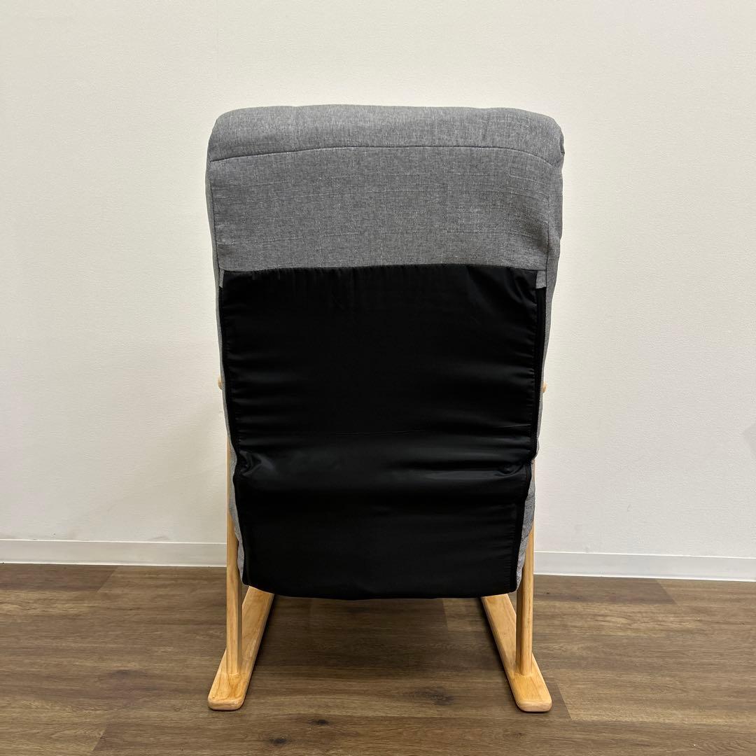 新品☆リクライニングチェア 高座椅子 ポケットコイル 座椅子 1Pソファ 肘付