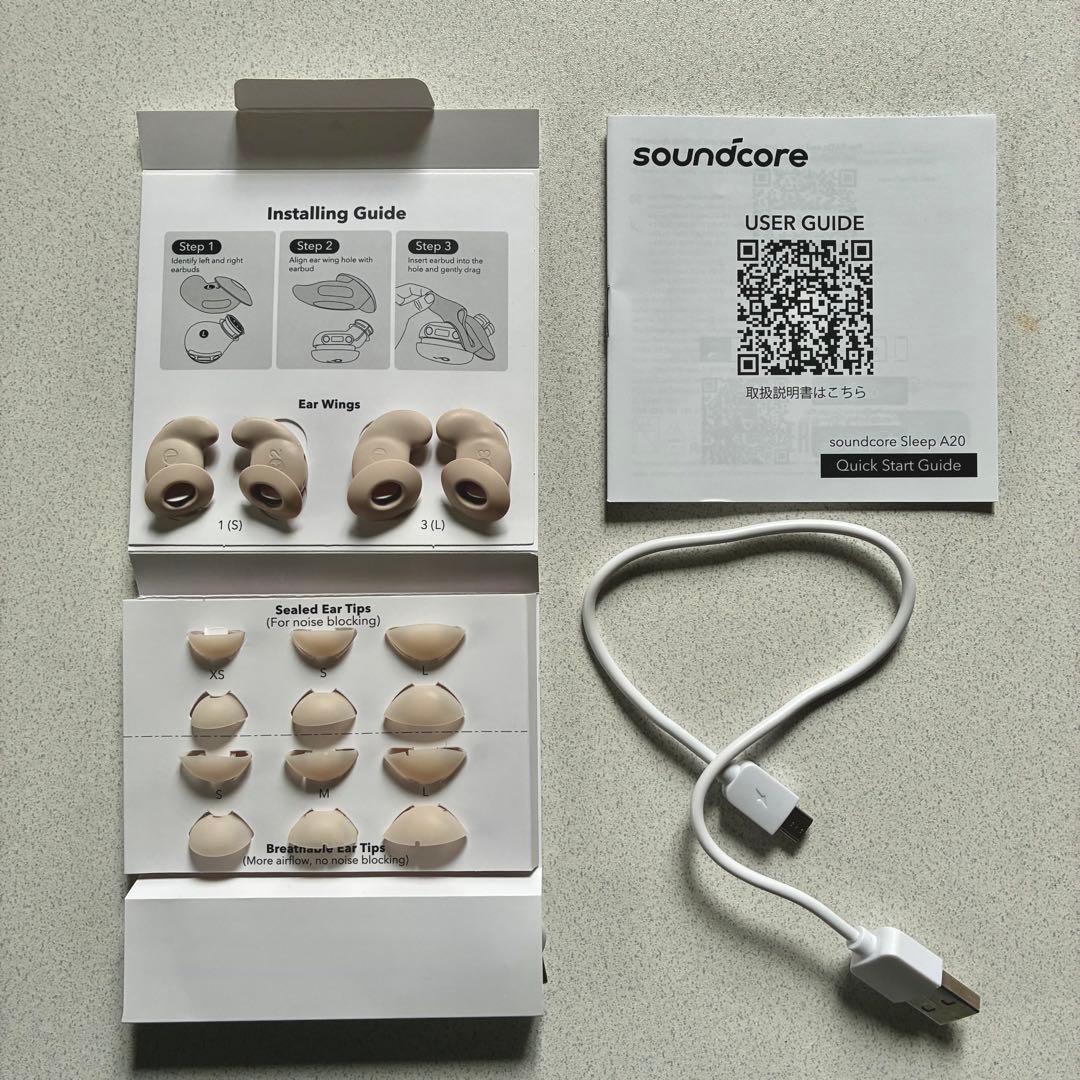 イヤホン Soundcore Sleep A20 Bluetooth Earbuds