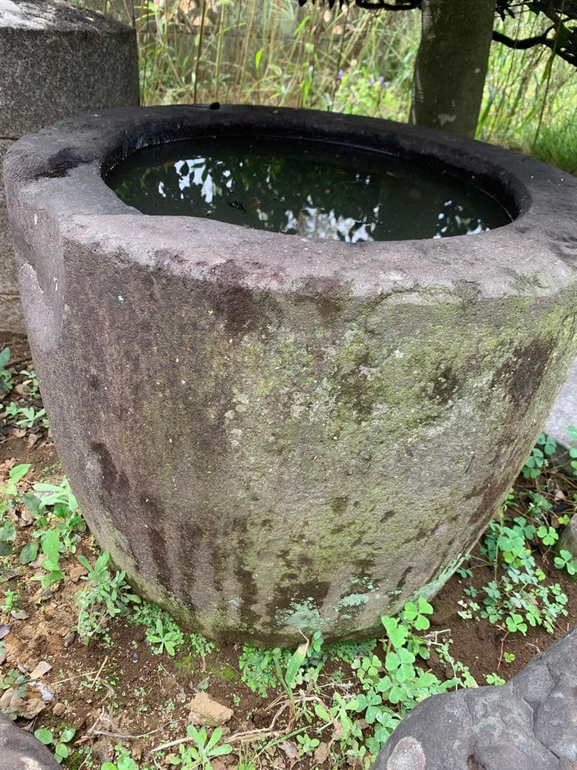 ③つくばい　54㎝✖️43㎝　引き取り限定