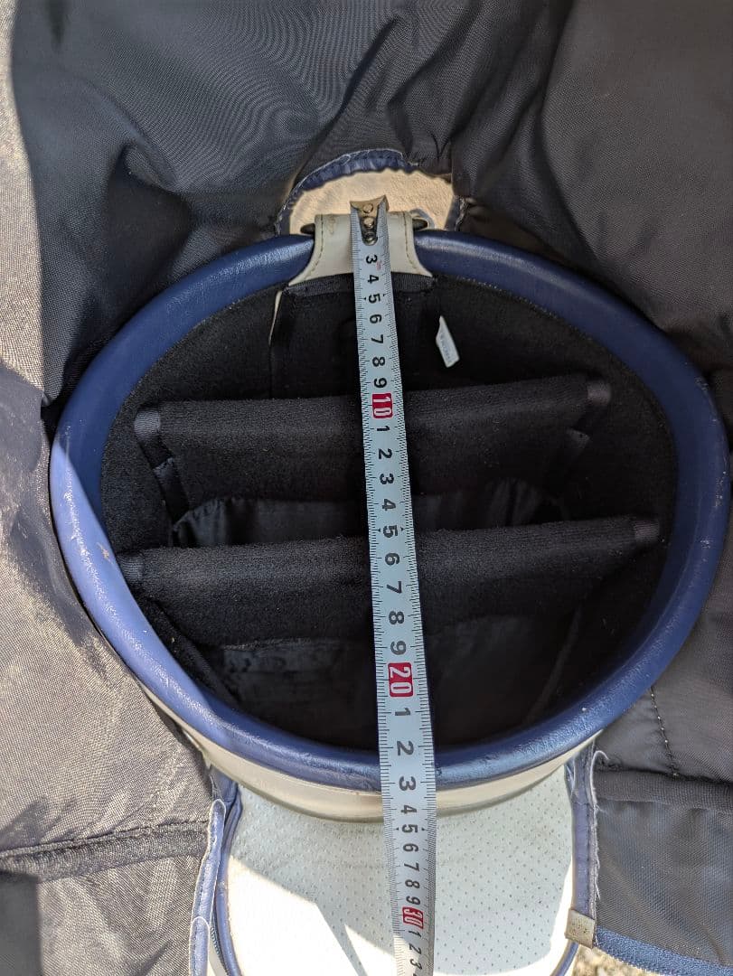 フィドラ大型キャディバッグ中古メンズFIDRAゴルフクラブバッグオシャレ