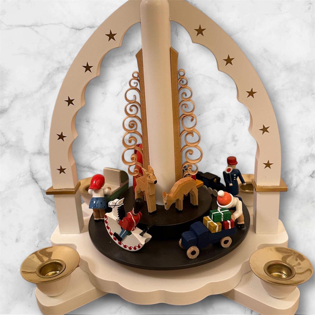 クリスマスピラミッド　ウィンドミル　エルツ山地　ドイツ　リヒャルト　グレーザー