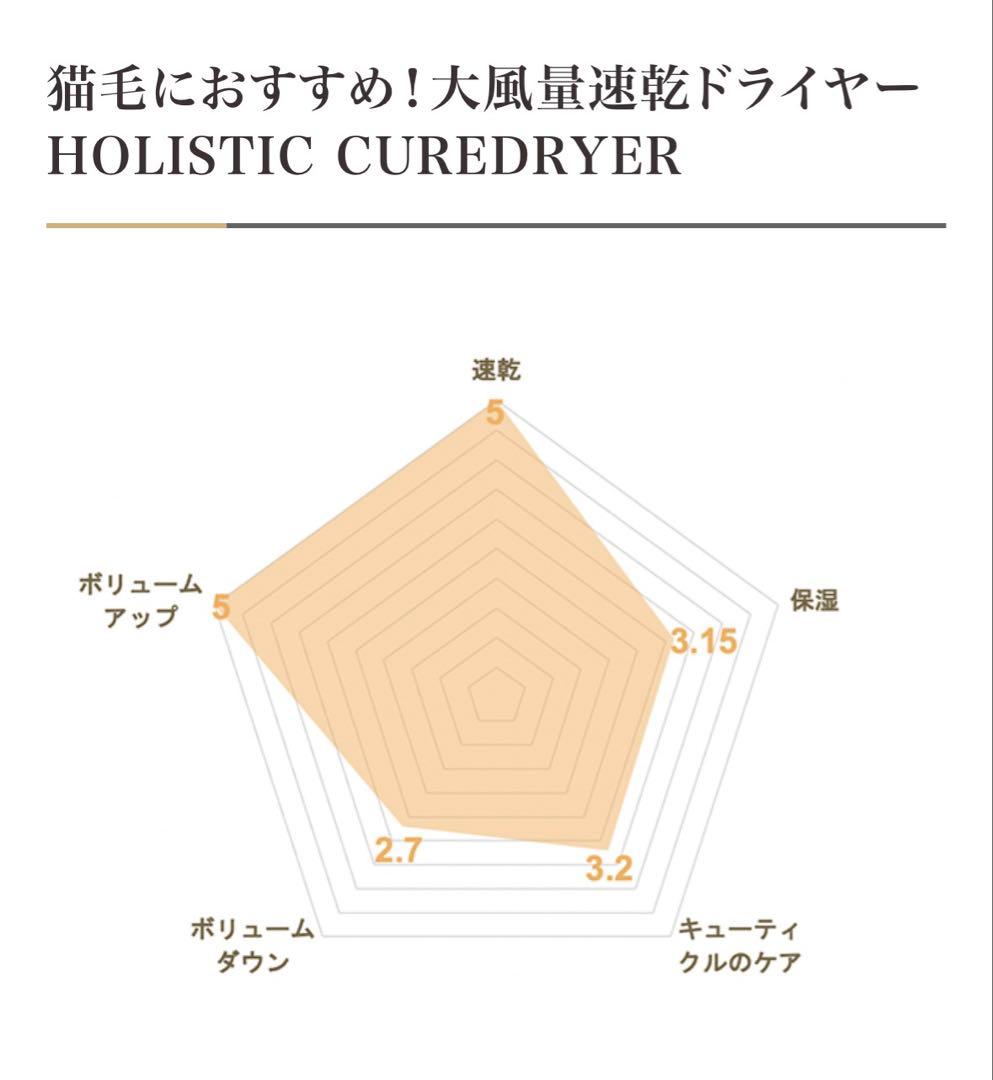ホリスティックキュアーズ　マグネットヘアプロ ドライヤーエアリー軽量、艶髪、即乾