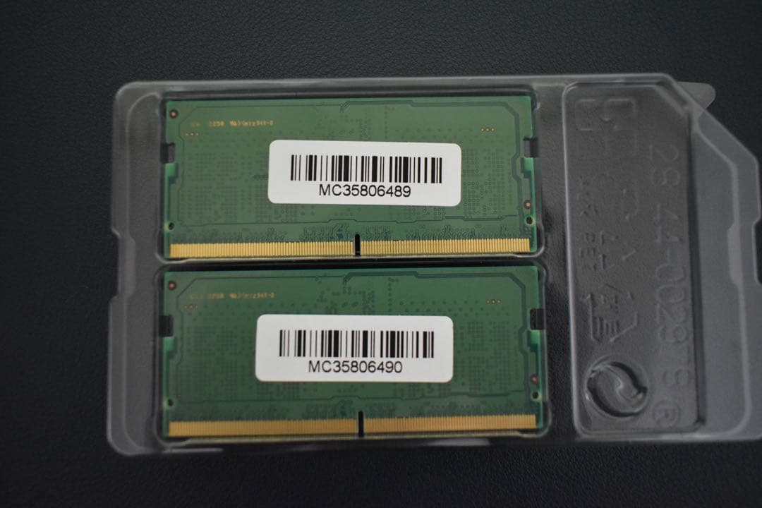Samsung DDR5-4800 16GB（8GB×2）SO-DIMM
