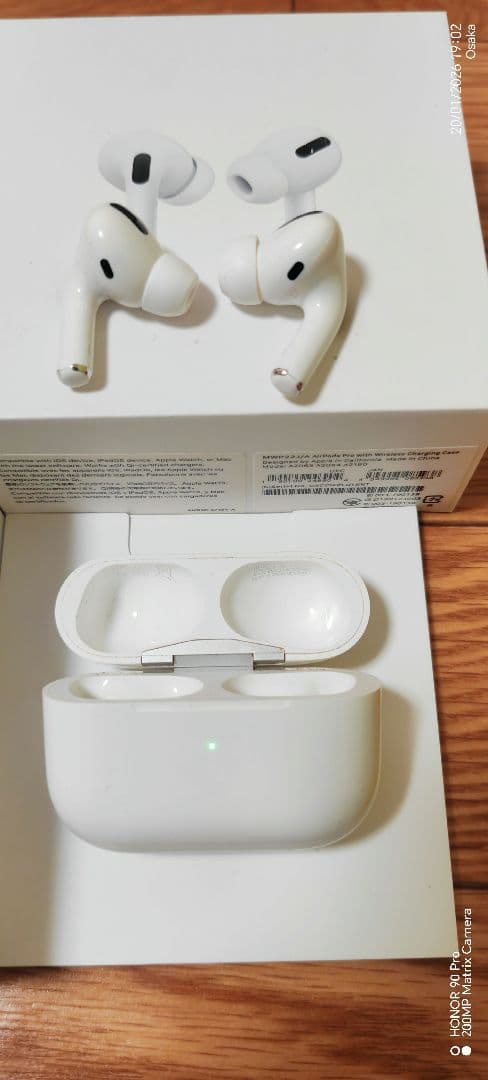 AirPods Pro 本体 充電ケース付き完璧なプロセス