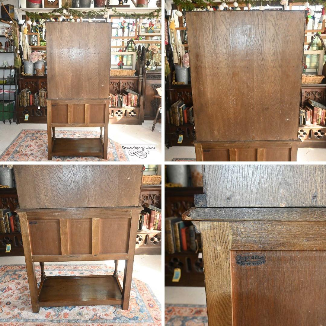 L3710-22 英国アンティーク キッチンキャビットカップボード 食器棚