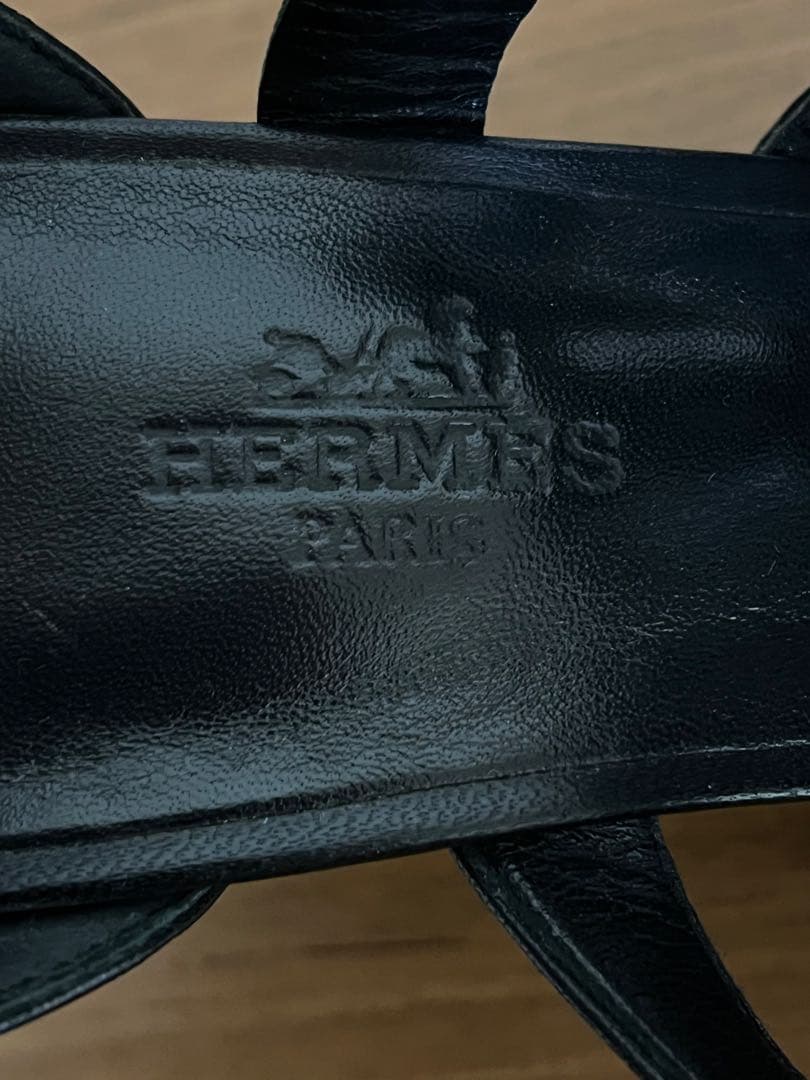 エルメス　シェーヌダンクル　サンダル　ブリスベン23cm早い者勝ち！