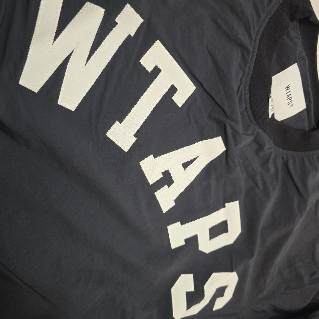 ✩*様 WTAPS ロゴ入り ナイロンジャケット X 03