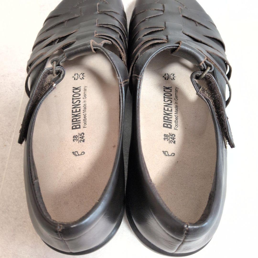 【美品】ビルケンシュトック ジャネーロ 24.5　グルカサンダル ドイツ製