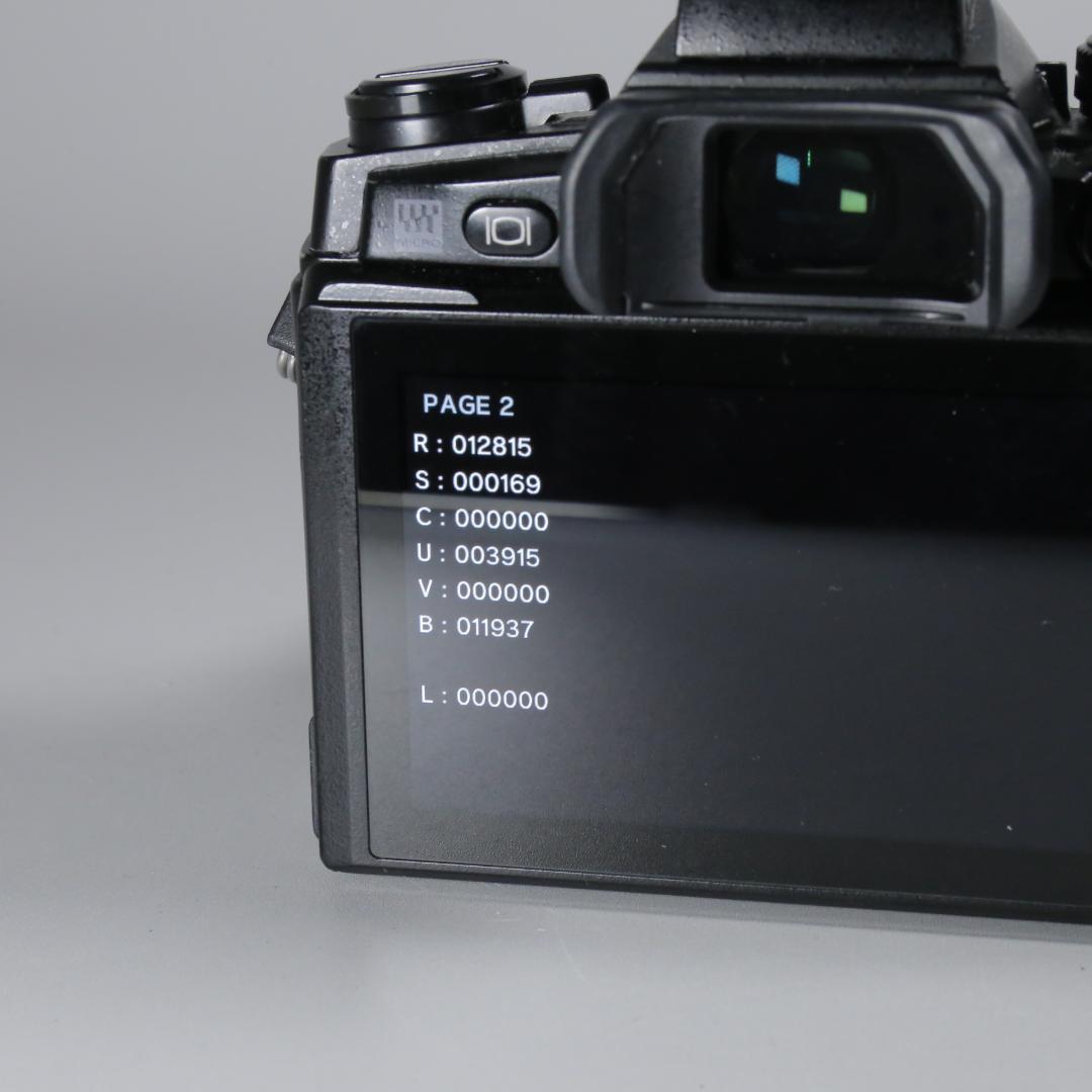 ☆良品☆ショット12,815回　OLYMPUS OM-D E-M1 ＃249