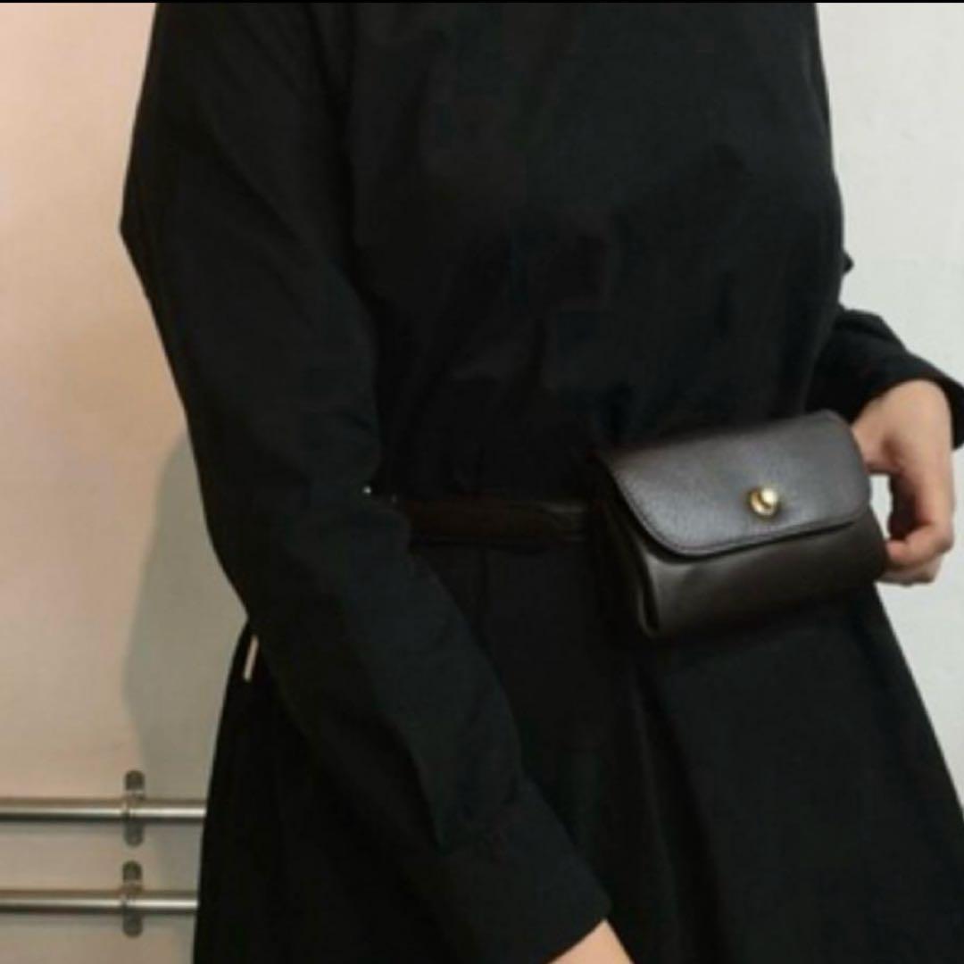 JUN MIKAMI レザーウエストポーチ