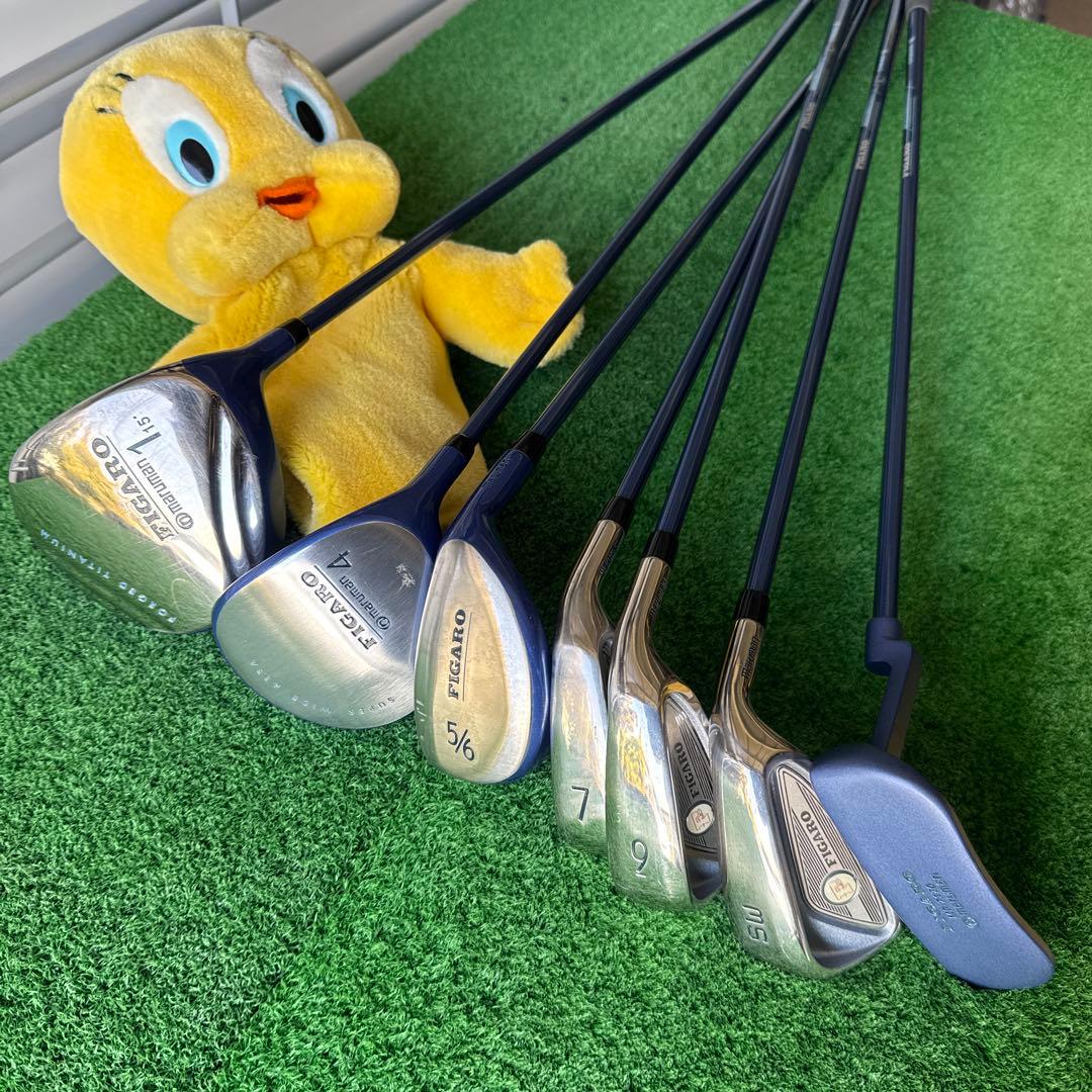 ルーニーチューンズ　キャディバッグ　レディースクラブセット付き