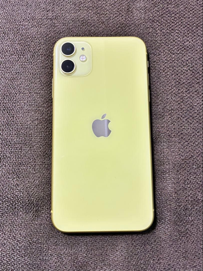 【動作確認済み】iPhone 11 本体 イエロー 128GB SIMフリー