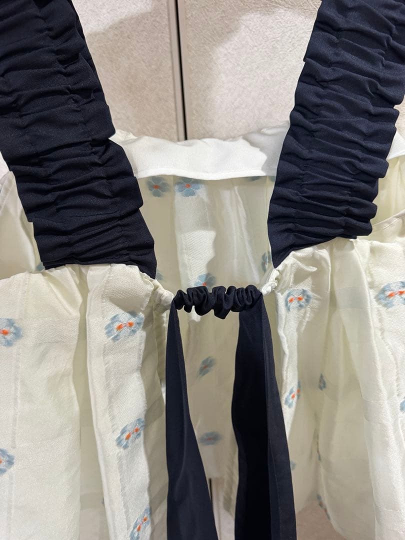 数回着用 【shirocon】【yori】マーガレットバックリボンキャミ 38