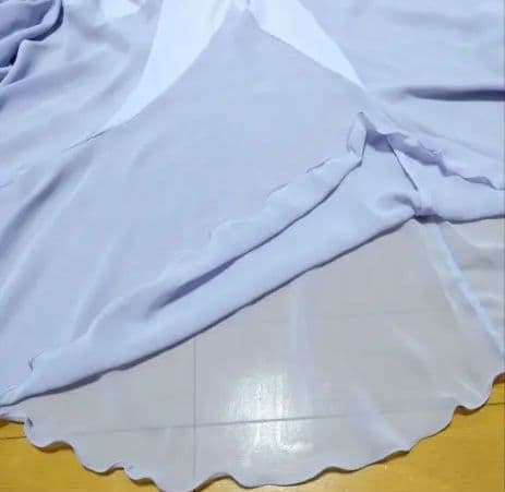 SALE☆チャコット　社交ダンス　スカート M　薄紫　シフォン　定価45100円