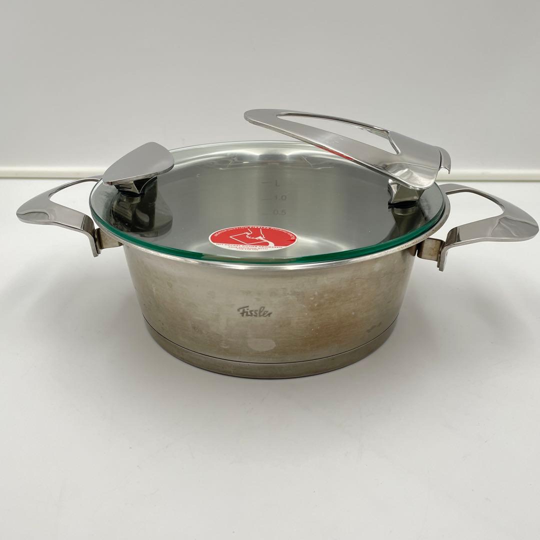 フィスラー ソレア　キャセロール　20cm (ガラス蓋付き)