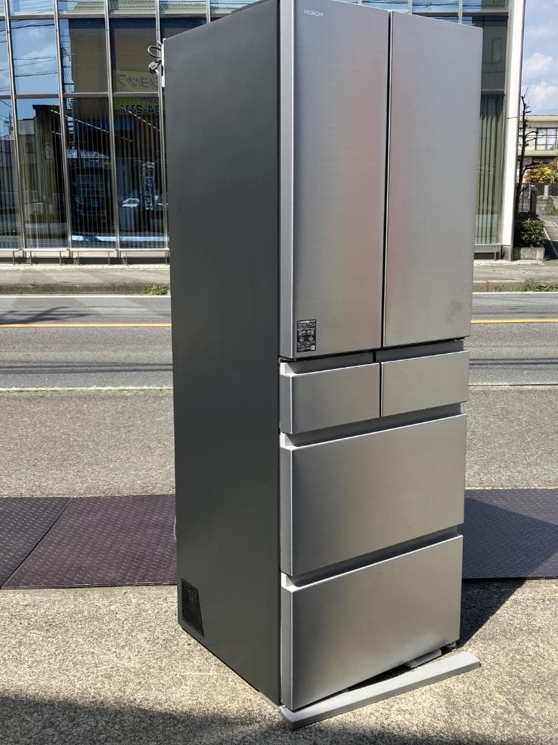 愛知岐阜/送料無料★美品★2023年製★日立 485L冷蔵庫　R-H49T S