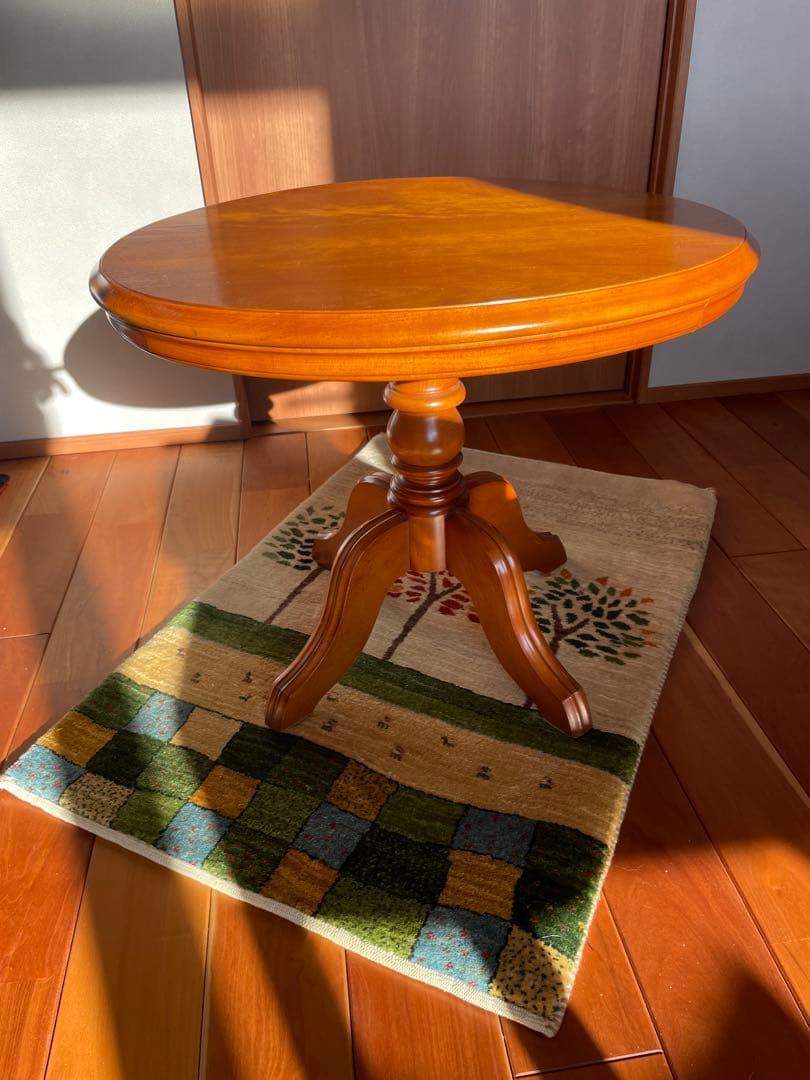 横浜ダニエル 丸テーブル サイド 60㎝ 机 クラッシック リビング