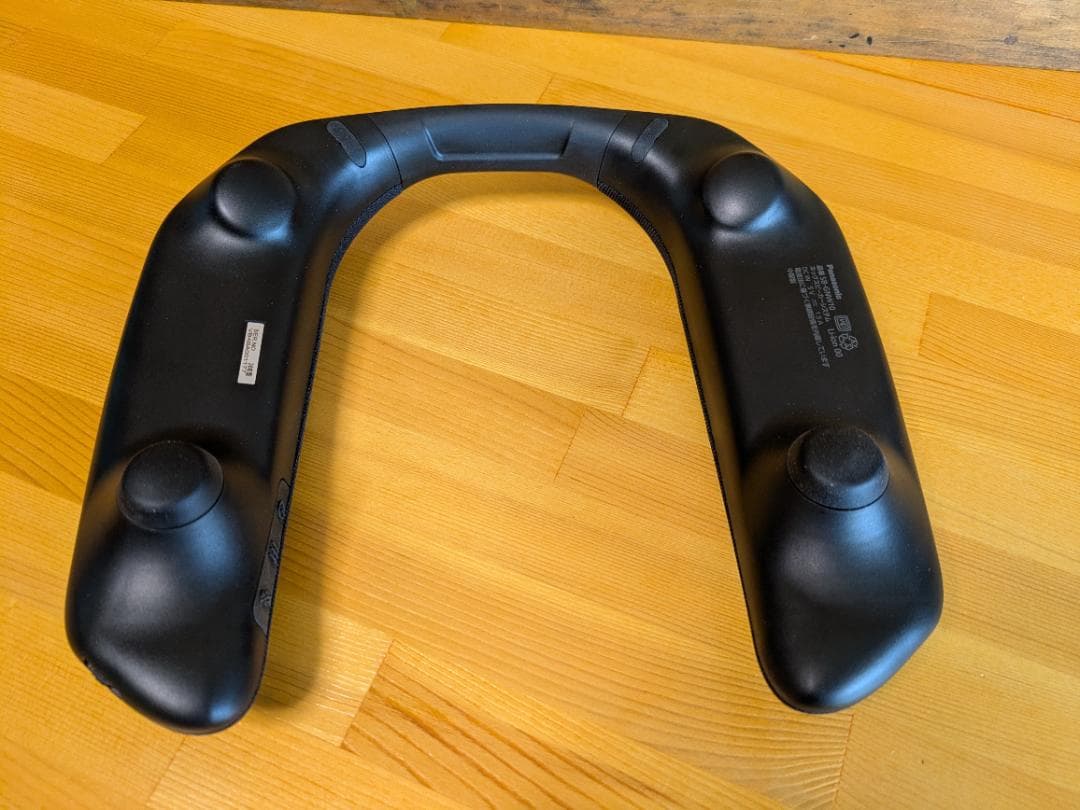 パナソニック ゲーミングネックスピーカー SC-GNW10 ワイヤレス ブラック