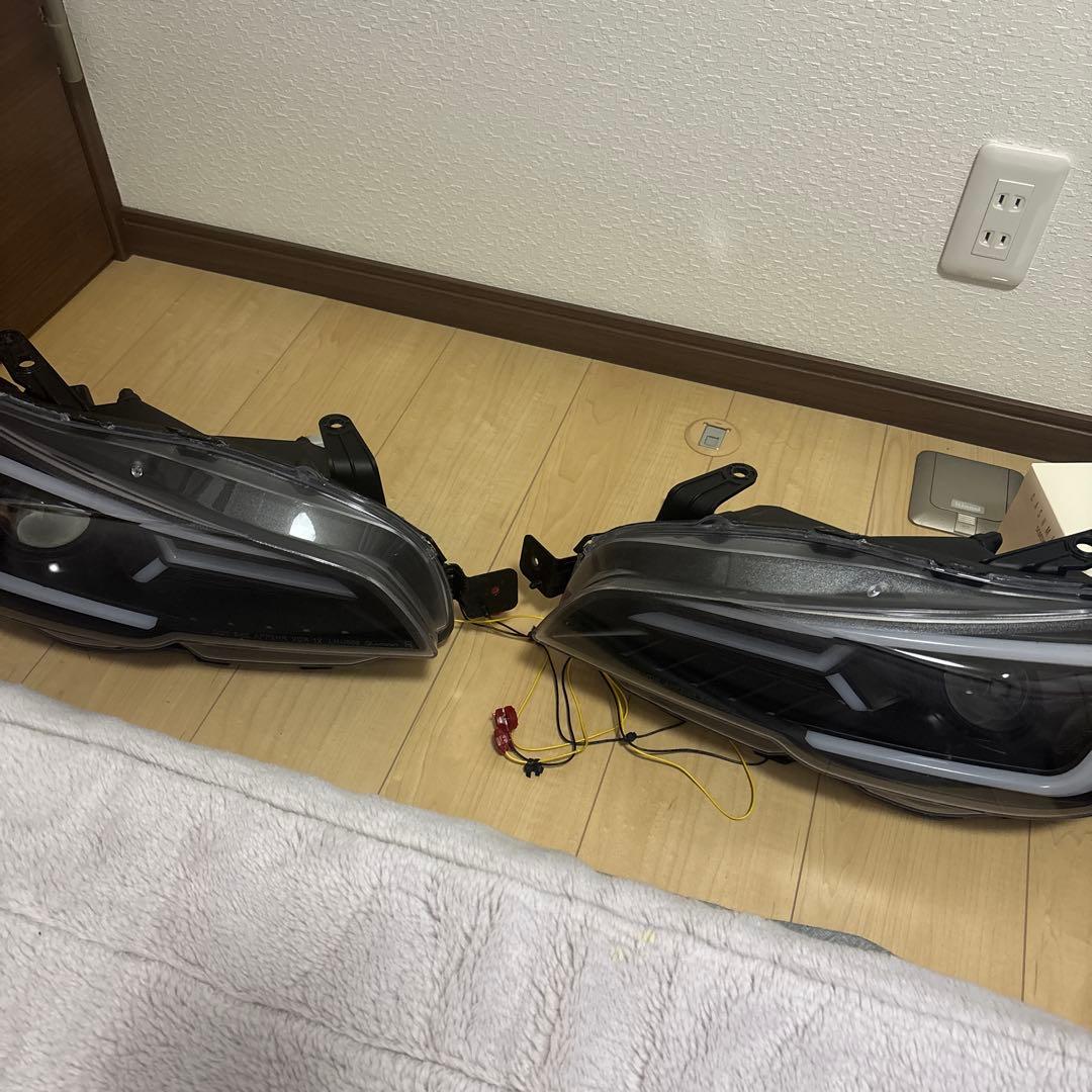 クリスタルアイ ランボスタイル ヘッドライト VAB VAG VMG