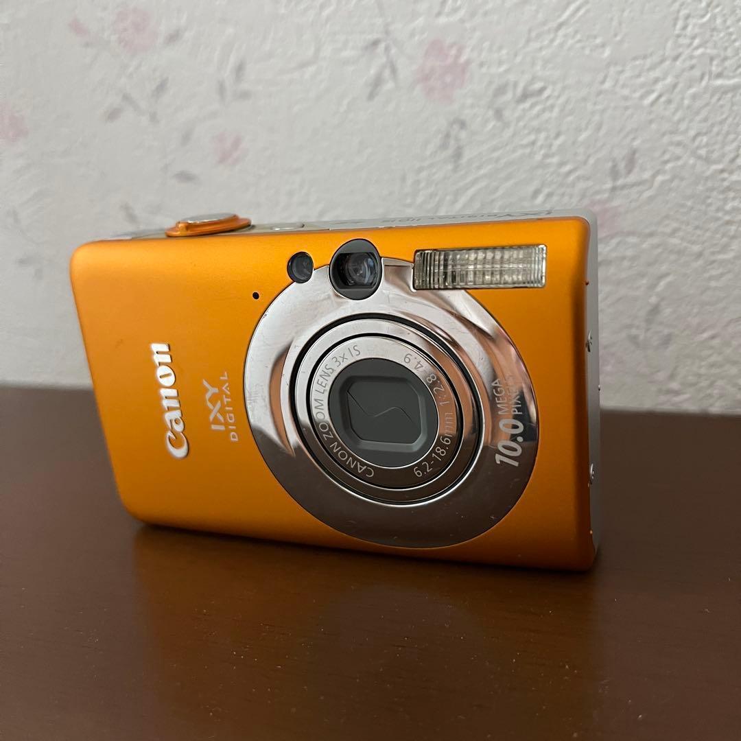 Canon IXY Digital 110 IS オレンジ　デジカメ　キャノン