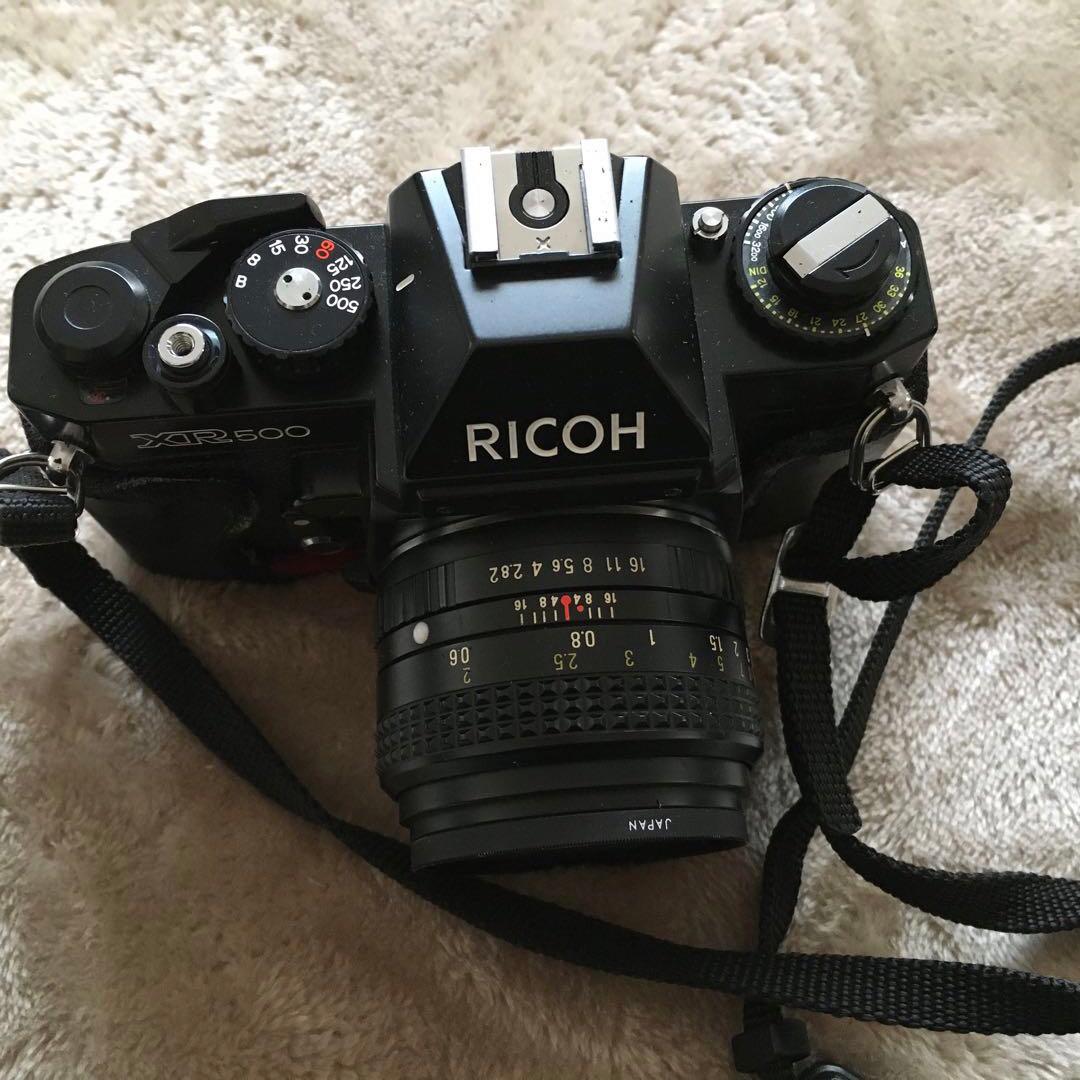 RICOH XR500、COSINA 135ミリ1:2.8 セット
