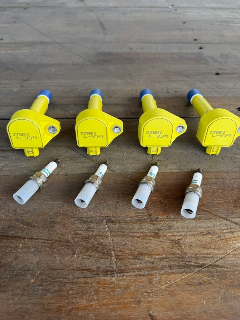 ナガホリレーシング ステップワゴンrk用 強化点火コイルとスパークプラグセット⭐︎