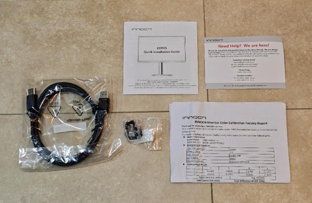 INNOCN 25M2S 24.5\" WQHD QD-MiniLED 美品