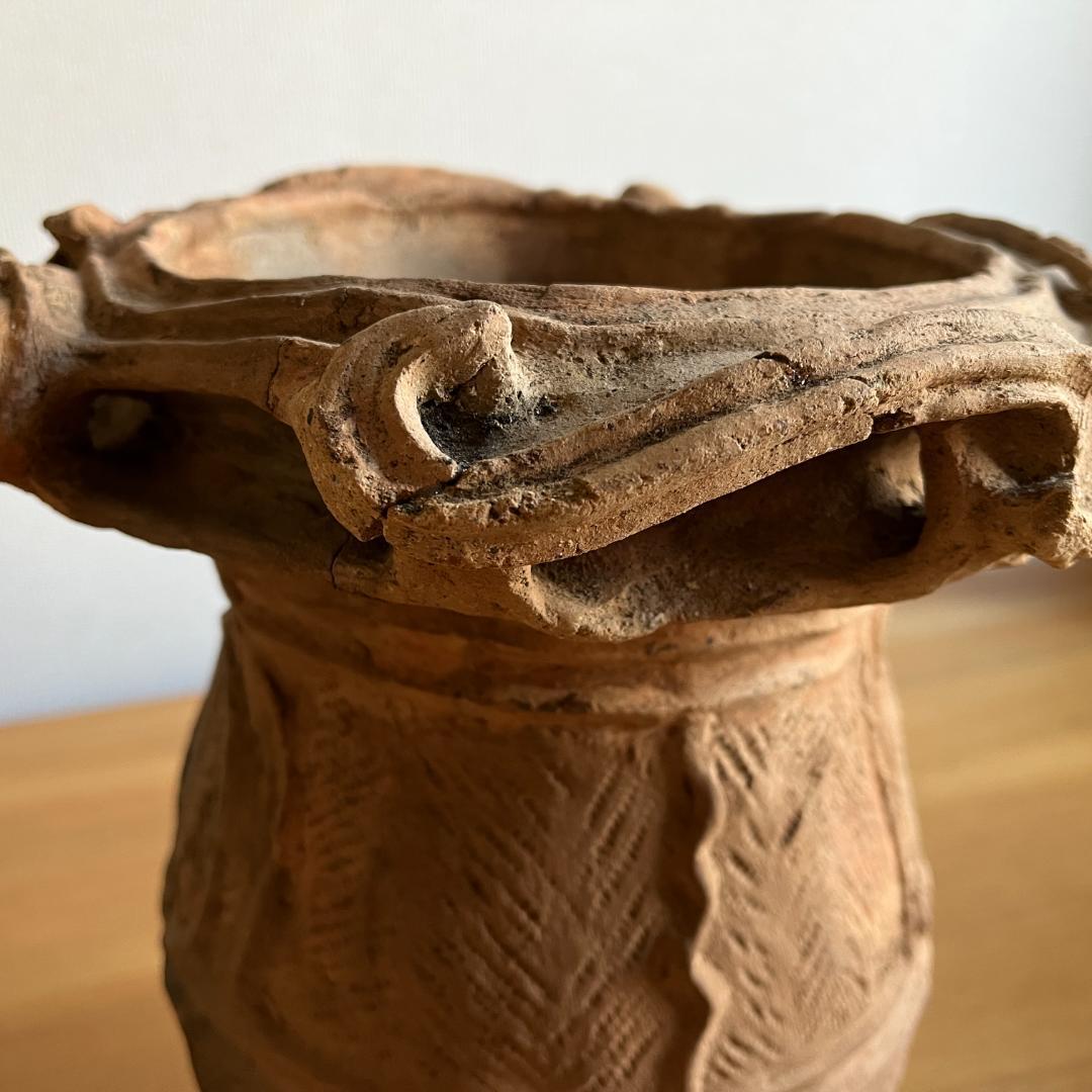 縄文土器 加曾利E式 深鉢形 高32cm 茨城つくば出土伝