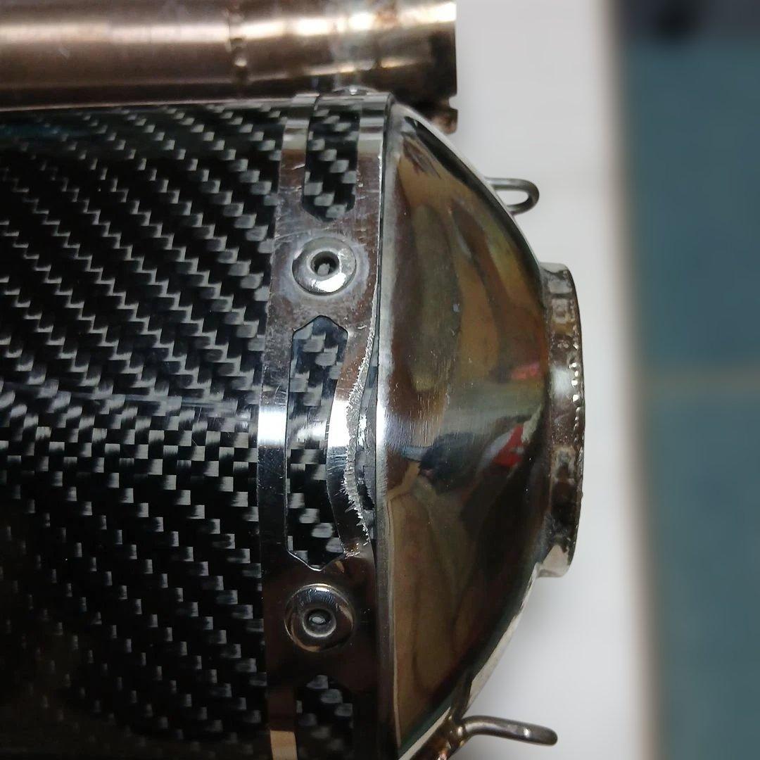 LCIPARTS カーボンファイバーマフラー