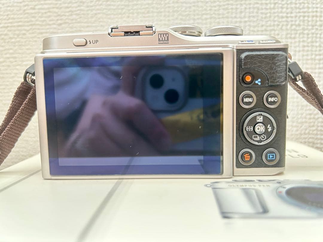 ✨最終値下げ✨OLYMPUS PEN E-PL9 シルバー 本体と付属品