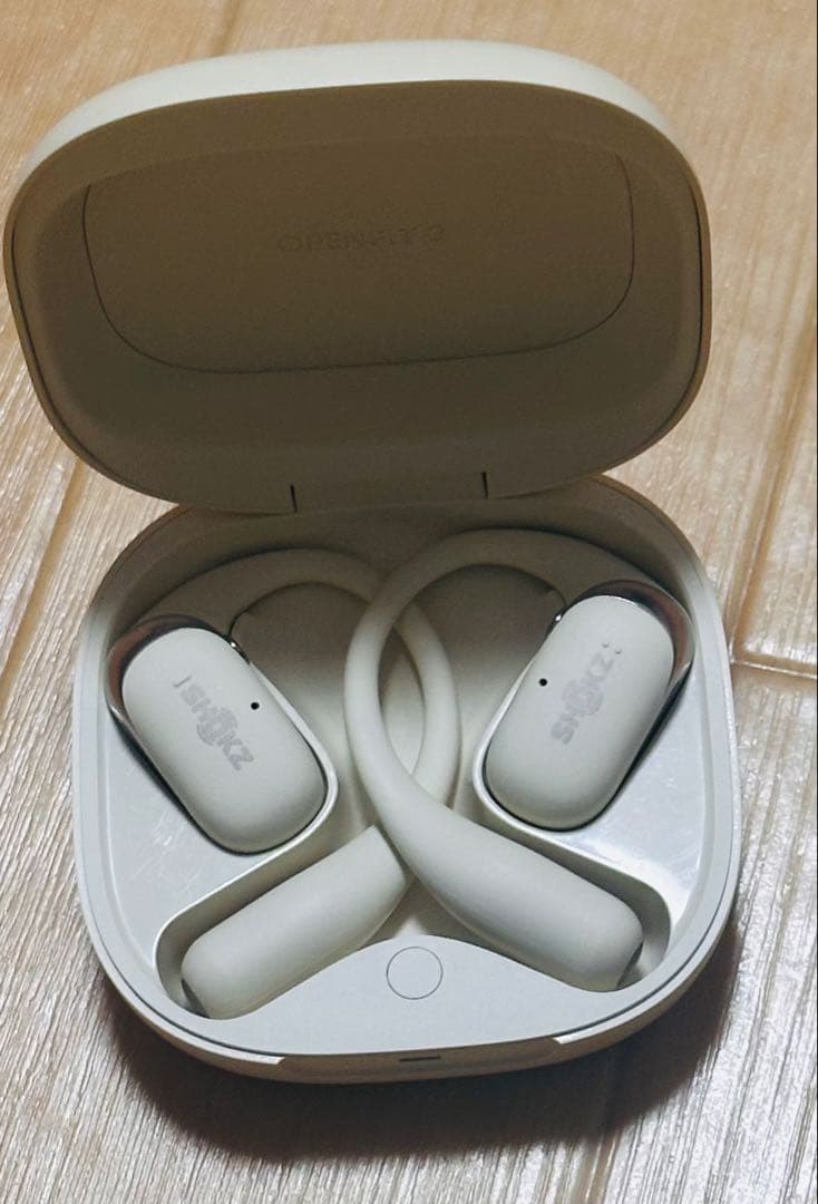 SHOKZ OPENFIT 2 ワイヤレスイヤホン ベージュ