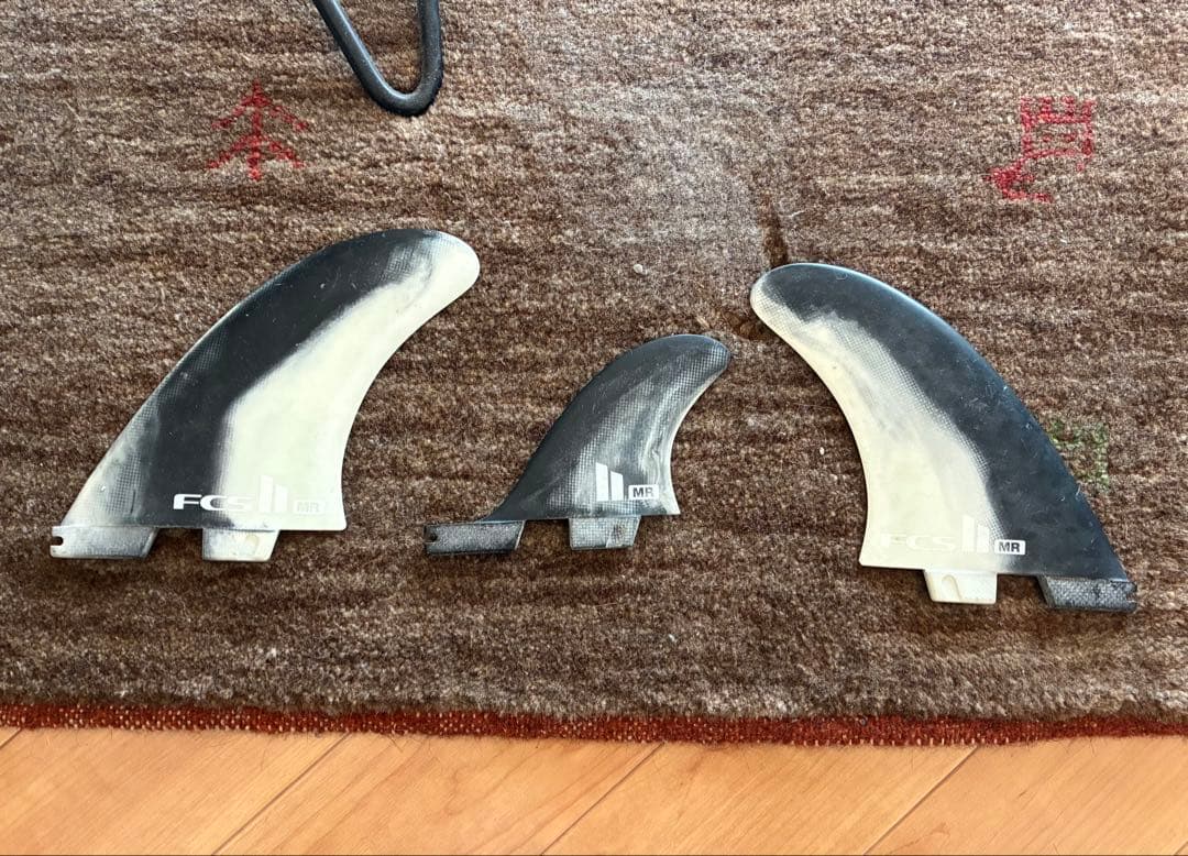 FCS2 マークリチャーズツイン+スタビライザーフィン PC 2+1 BLACK