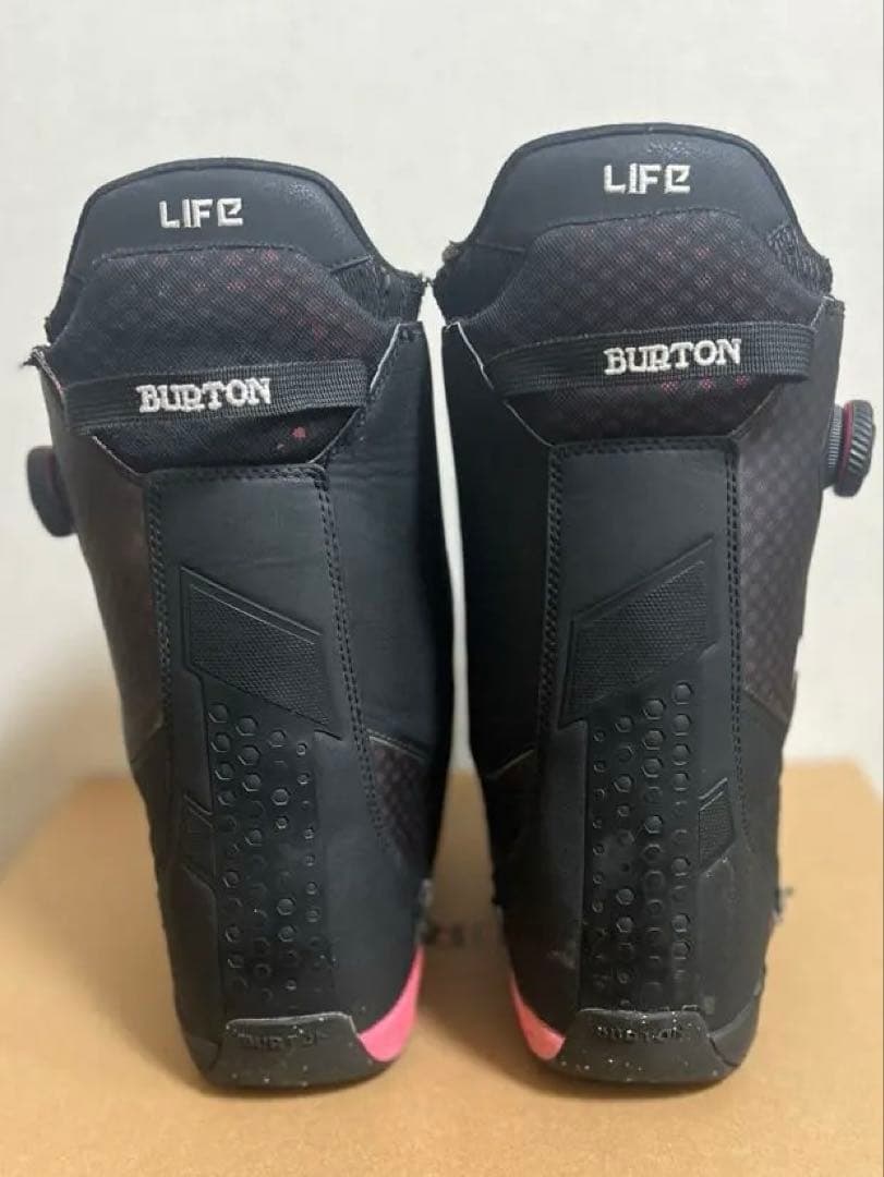 BURTON ION BOA バートンアイオンボアブラック/レッド スノボブーツ