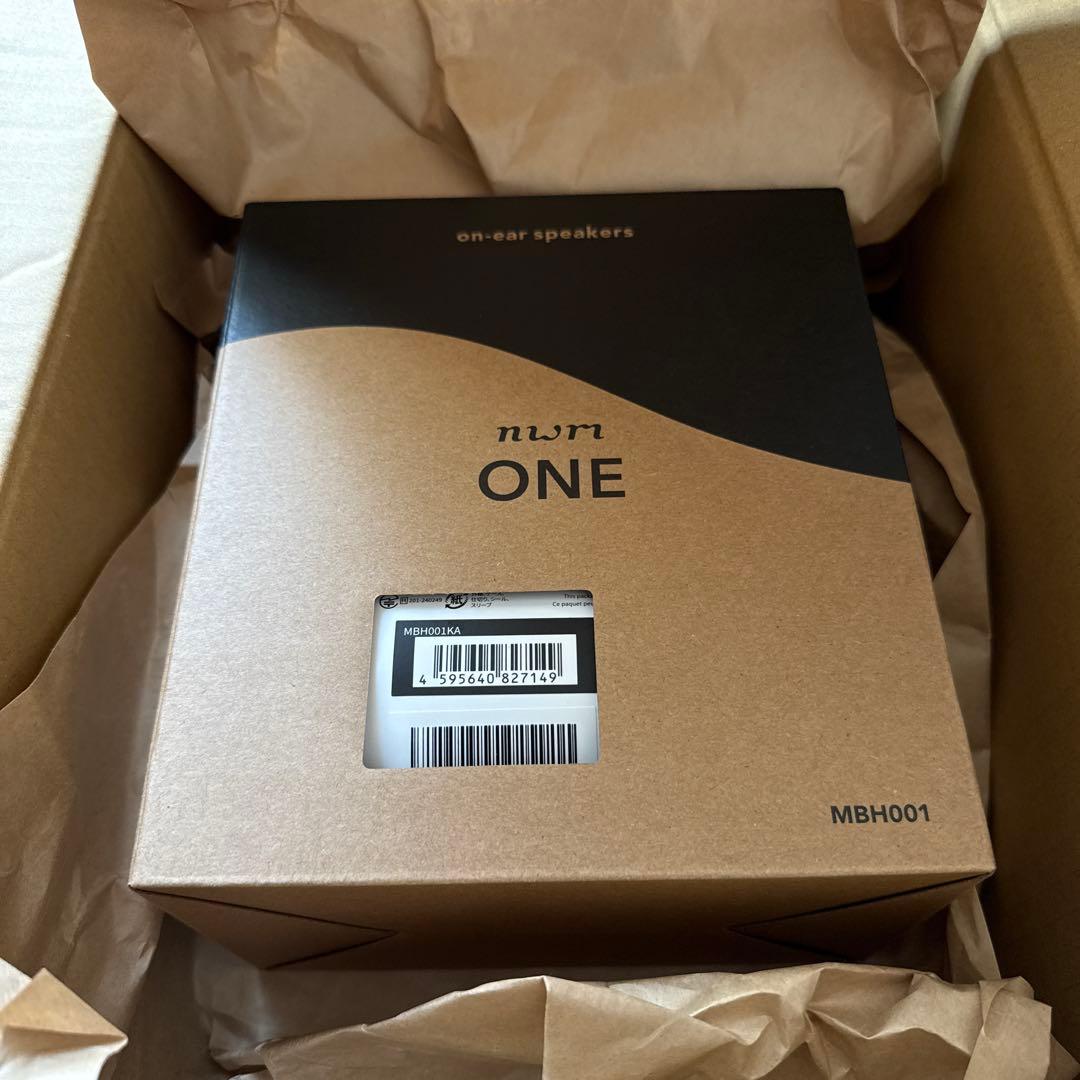 nwm one ワイヤレスヘッドホン　ダークグレー