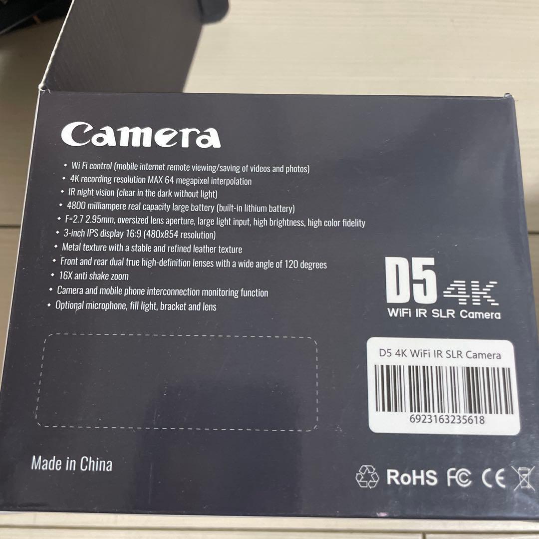 メ　デジタルカメラ 高性能WiFiカメラ 4K録画 新品　値下げ交渉不可