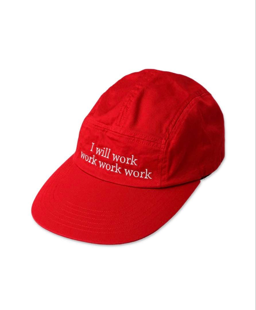 帽子 SEE SEE COTTON JET CAP RED